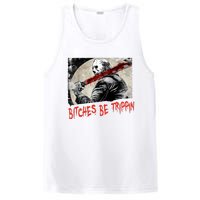 Bitches Be Trippin Horror Character Halloween Scary Spooky PosiCharge Competitor Tank