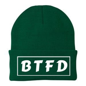 BTFD Buy The F'ing Dip Bitcoin Crypto Stocks Crypto BTC Knit Cap Winter Beanie