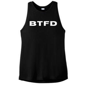 BTFD Buy The F'ing Dip, Trading Stocks, Bitcoin, Crypto, BTC Ladies PosiCharge Tri-Blend Wicking Tank