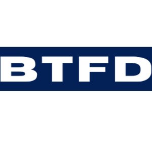 BTFD Buy The F'ing Dip, Trading Stocks, Bitcoin, Crypto, BTC Bumper Sticker