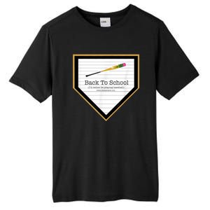 Baseball Back To School Home Plate Back To School Tall Fusion ChromaSoft Performance T-Shirt