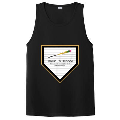 Baseball Back To School Home Plate Back To School PosiCharge Competitor Tank
