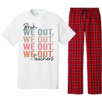 Bye Bruh Teacher Happy Last Day Of School Hello Summer Funny Pajama Set