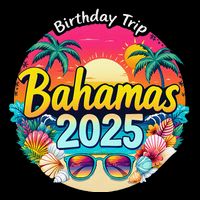 Bahamas Birthday Trip 2025 Vacation Party Crew Cruise Mug
