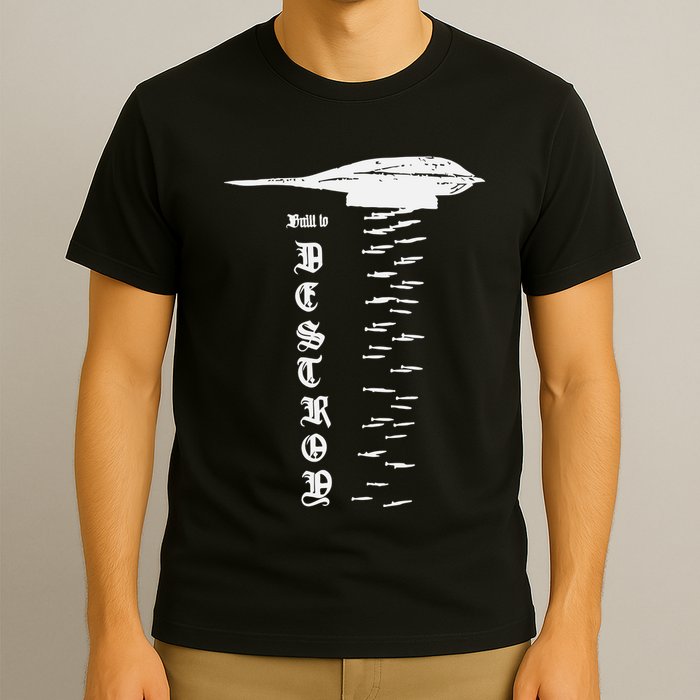 Bomber Built To Monstermax T-Shirt