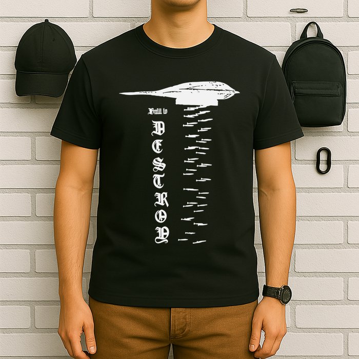 Bomber Built To Monstermax T-Shirt