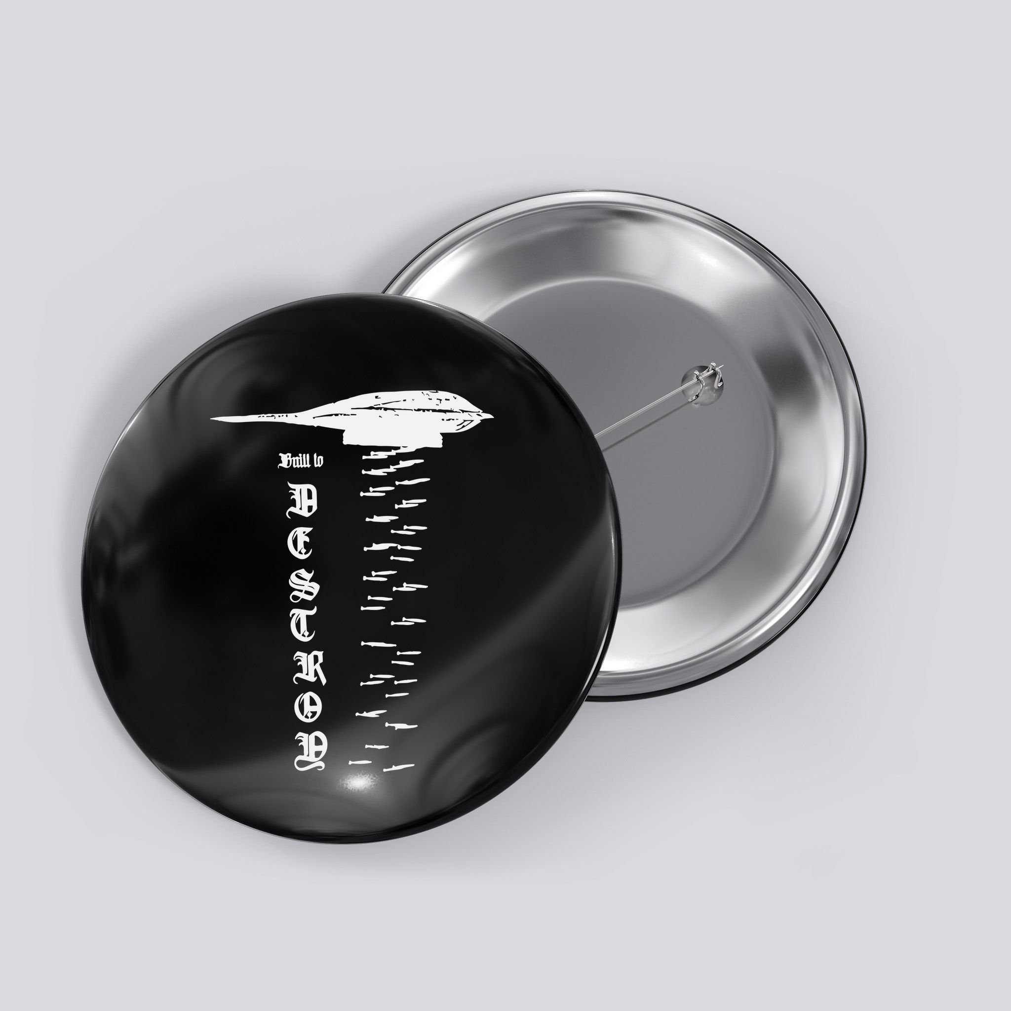 Bomber Built To Monstermax Button
