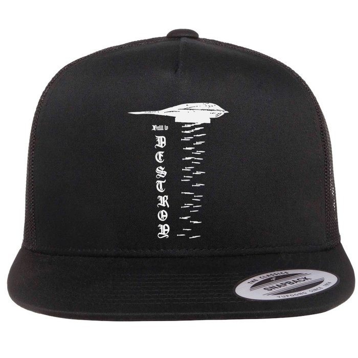 Bomber Built To Monstermax Flat Bill Trucker Hat