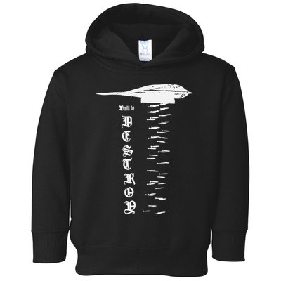 Bomber Built To Monstermax Toddler Hoodie