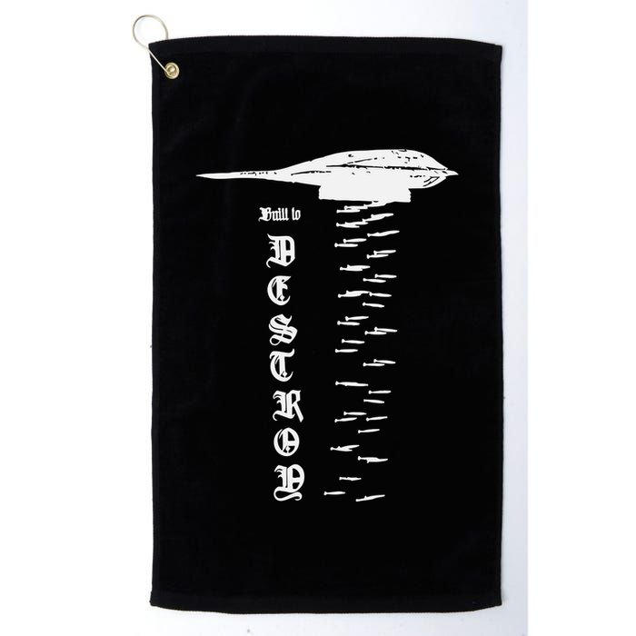 Bomber Built To Monstermax Golf Towel