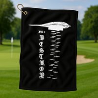 Bomber Built To Monstermax Golf Towel
