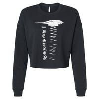 Bomber Built To Monstermax Cropped Pullover Crew