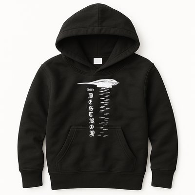 Bomber Built To Monstermax Kids Hoodie