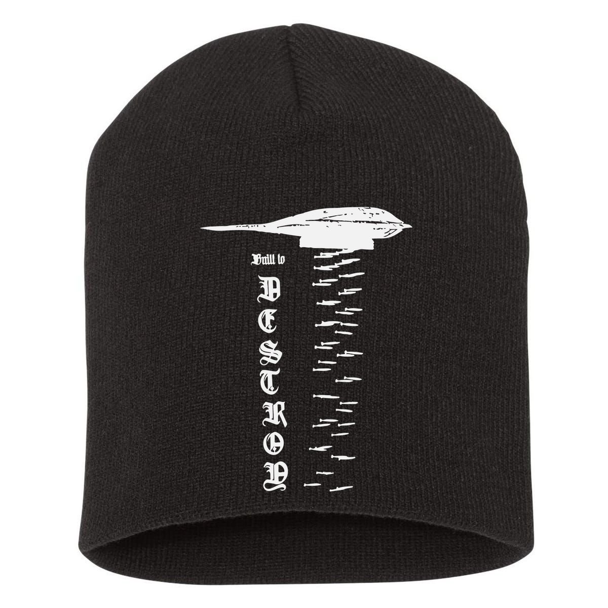Bomber Built To Monstermax Short Acrylic Beanie