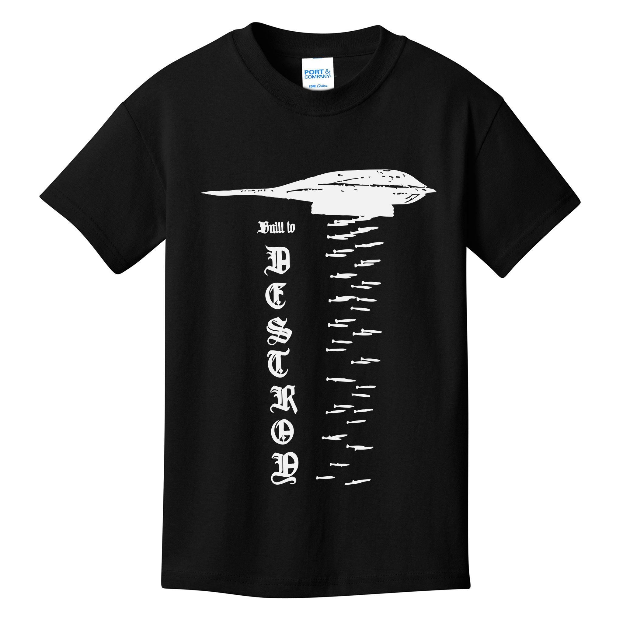 Bomber Built To Monstermax Kids T-Shirt