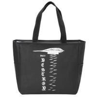 Bomber Built To Monstermax Zip Tote Bag