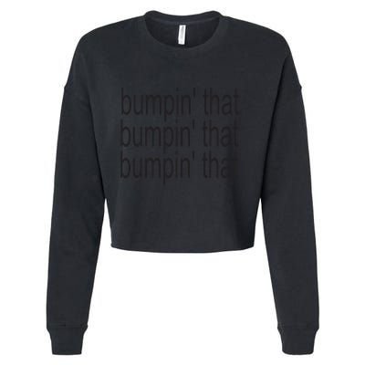 Bratty Bumpin That Brat Cropped Pullover Crew
