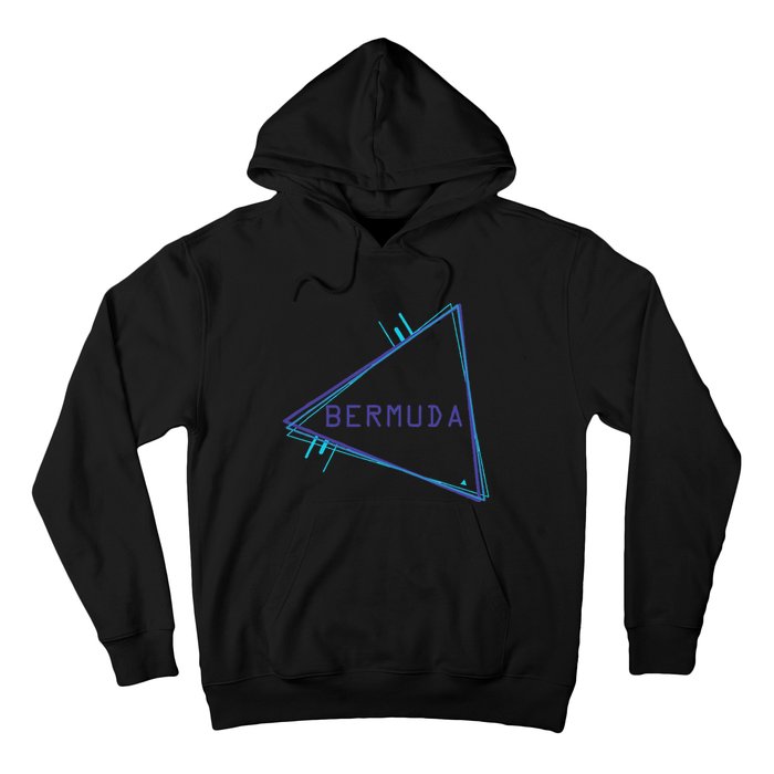 Bermuda Blue Triangle Souvenir Hoodie