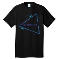 Bermuda Blue Triangle Souvenir Tall T-Shirt