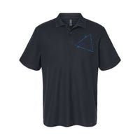 Bermuda Blue Triangle Souvenir Softstyle Adult Sport Polo