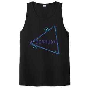 Bermuda Blue Triangle Souvenir PosiCharge Competitor Tank