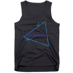 Bermuda Blue Triangle Souvenir Tank Top