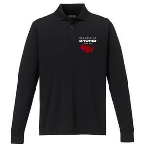 Bloodbath Beyond Trump 2024 Performance Long Sleeve Polo