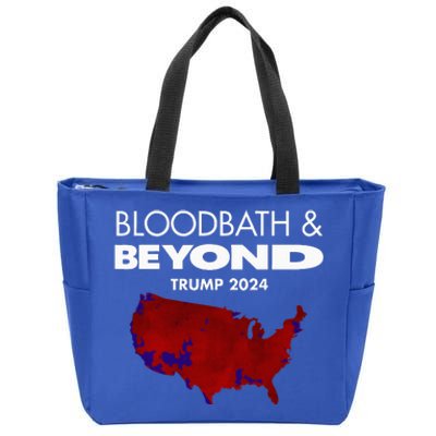 Bloodbath Beyond Trump 2024 Zip Tote Bag