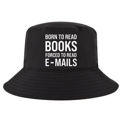 Bookish Born To Read Books Forced To Read Emails Reading Cool Comfort Performance Bucket Hat