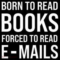 Bookish Born To Read Books Forced To Read Emails Reading Womens Tank Top