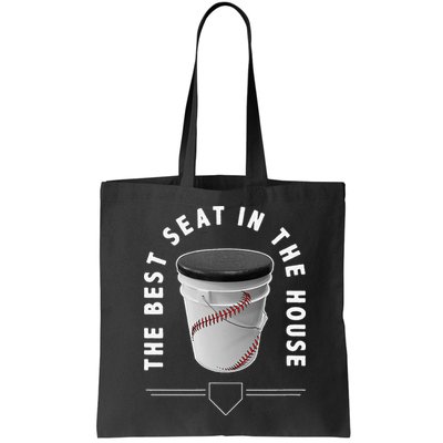 Baseball Bucket The Best Seat In The House Sports Bag