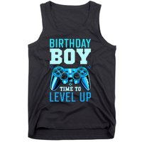 Birthday Boy Time To Level Up Matching Video Gamer Birthday Tank Top