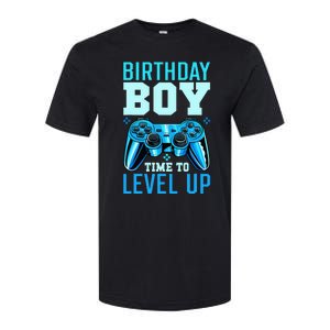 Birthday Boy Time To Level Up Matching Video Gamer Birthday Softstyle CVC T-Shirt