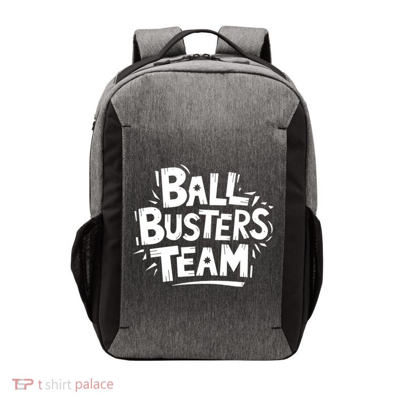 Ball Busters Team Funny Pickleball Lovers White Cool Gift Vector Backpack