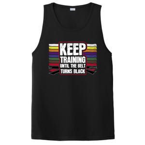 Black Belt Training Martial Arts Taekwondo Gift Idea Gift PosiCharge Competitor Tank