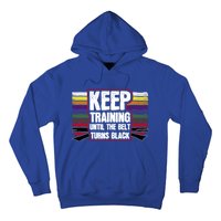 Black Belt Training Martial Arts Taekwondo Gift Idea Gift Hoodie