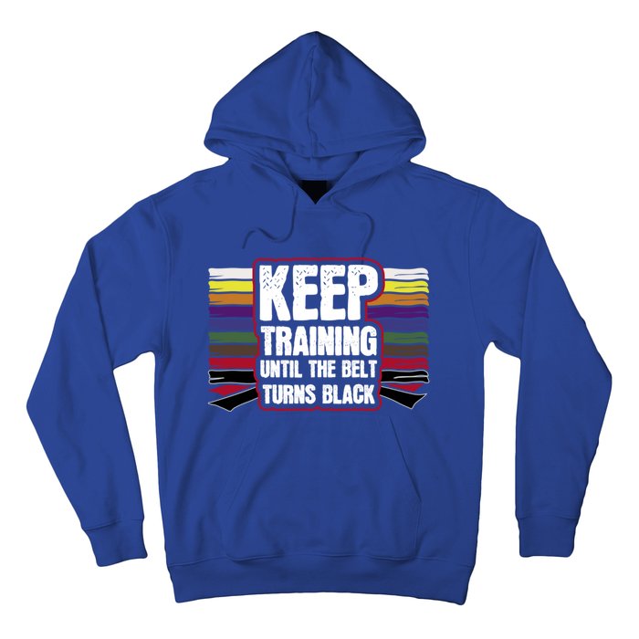 Black Belt Training Martial Arts Taekwondo Gift Idea Gift Hoodie