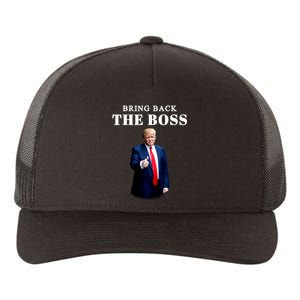 Bring Back The Boss Trump 2024 Take America Back Yupoong Adult 5-Panel Trucker Hat