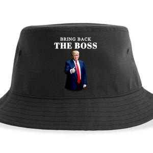 Bring Back The Boss Trump 2024 Take America Back Sustainable Bucket Hat