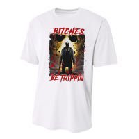 Bitches Be Trippin Horror Character Halloween Performance Sprint T-Shirt