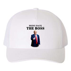 Bring Back The Boss Trump 2024 Take America Back Yupoong Adult 5-Panel Trucker Hat