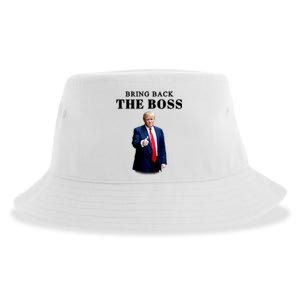 Bring Back The Boss Trump 2024 Take America Back Sustainable Bucket Hat