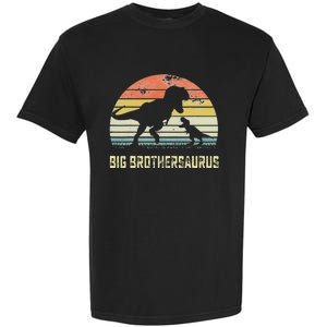 Big Brothersaurus T Rex Dinosaur Big Brother Saurus Family Garment-Dyed Heavyweight T-Shirt