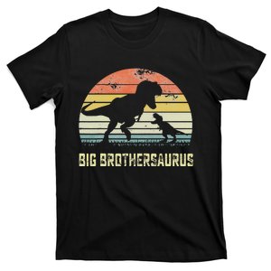 Big Brothersaurus T Rex Dinosaur Big Brother Saurus Family T-Shirt