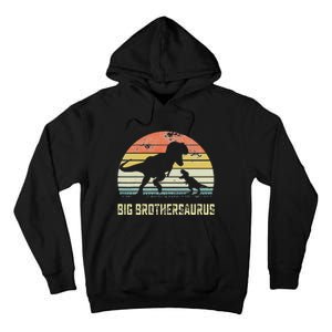 Big Brothersaurus T Rex Dinosaur Big Brother Saurus Family Tall Hoodie