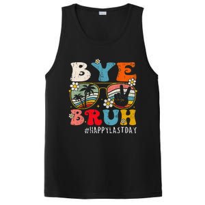 Bye Bruh Teacher Happy Last Day Of School Hello Summer Funny PosiCharge Competitor Tank