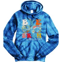 Bye Bruh Teacher Happy Last Day Of School Hello Summer Funny Tie Dye Hoodie