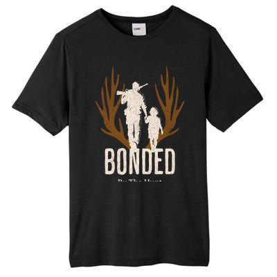 Bonded By The Hunt Father Son Hunting For Life Gift Tall Fusion ChromaSoft Performance T-Shirt