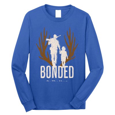 Bonded By The Hunt Father Son Hunting For Life Gift Long Sleeve Shirt