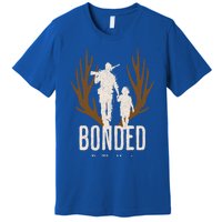 Bonded By The Hunt Father Son Hunting For Life Gift Premium T-Shirt